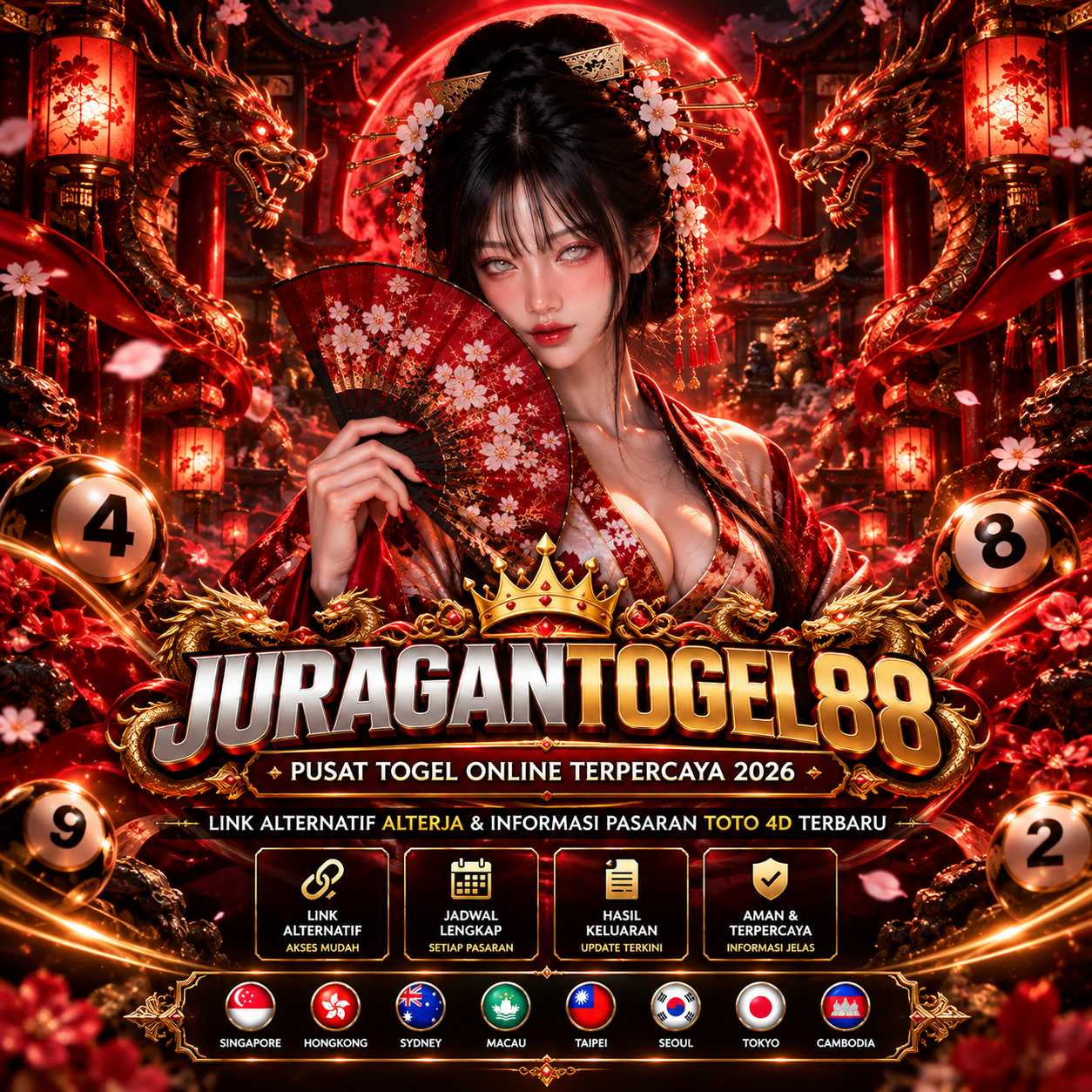 JURAGANTOGEL88 ⭐ Pusat Togel Online Terpercaya 2026 dengan Link Alternatif Alterja & Informasi Pasaran Toto 4D Terbaru